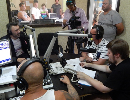 Серггей Шнуров (группировка Ленинград) в Пензе на «Радио Экспресс». Июнь 2016 год