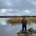 Сергей Шнуров на рыбалке