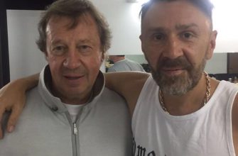 Сергей Шнуров (Ленинград) и Юрий Сёмин (главный тренер ФК «Локомотив»). 2016 год