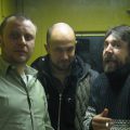 Сергей Шнуров, Андрей АНтоненко, Денис Можин — группа Рубль. 2008 год